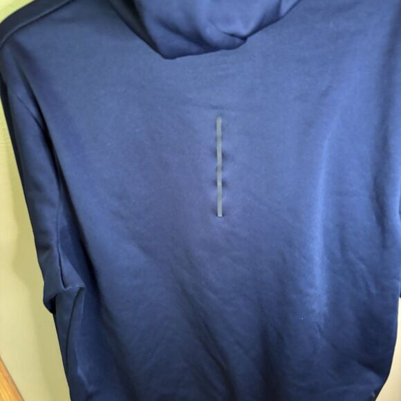 Xersion Quick Dri Pull Over Women’s Navy Blue Hoodie Size Large 100% Polyester - Picture 3 of 5